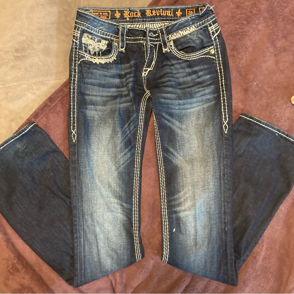 Rock Revival Serena jeans boot cut size 26x34